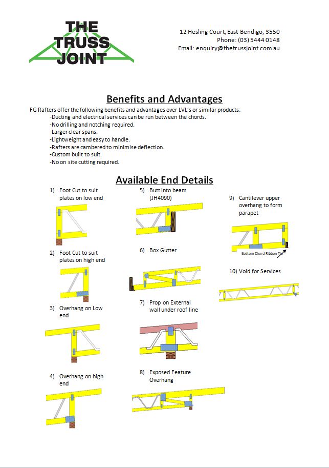 FG Rafter End Details