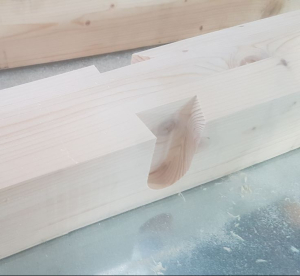 Dove Tail CNC Timber Machining By The Truss Joint